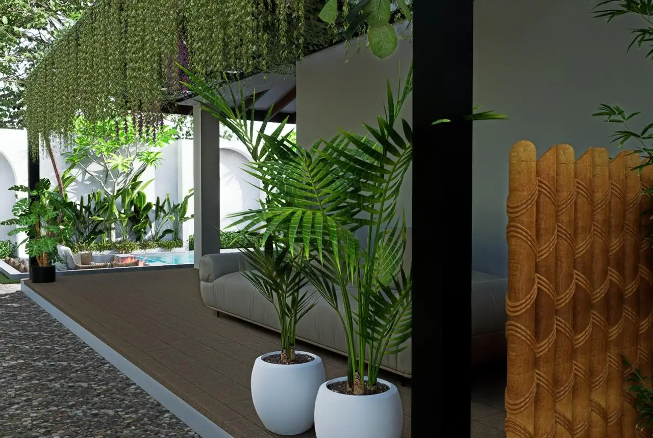 Renovation project in Dankotuwa with 3 bedrooms, 3 attached bathrooms, and modern design by expert architects in Sri Lanka